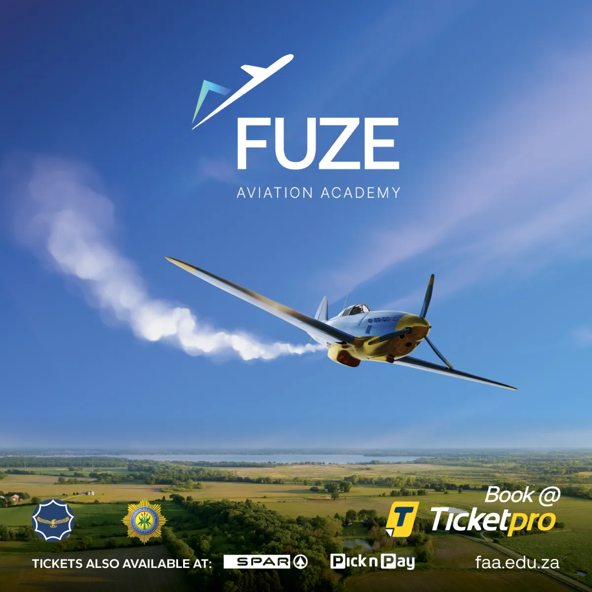 Fuze Aviation Academy airshow key visual